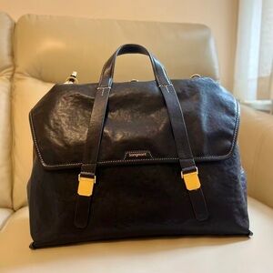 Songmont The Large Shan Briefcase - Onyx